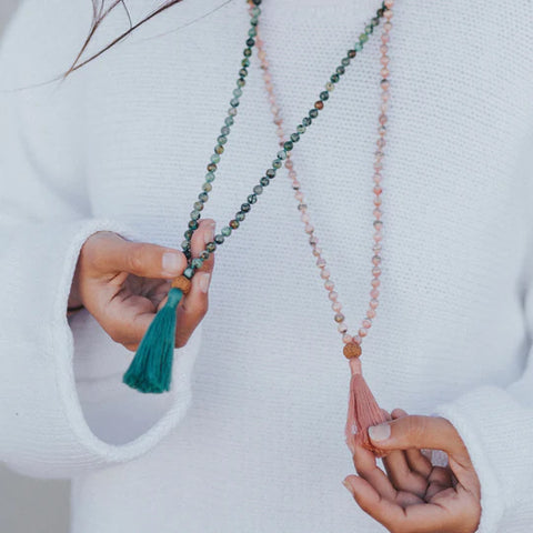 FREE SPIRIT - African Turquoise Mala FREE SPIRIT - African Turquoise Mala
