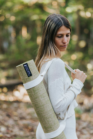 Eco-Friendly Organic Yoga Mat Sage Green Eco-Friendly Organic Yoga Mat Sage Green