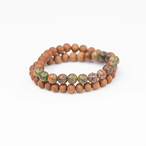 SACRED INDIA - 54 beads Wrist Mala Bracelet SACRED INDIA - 54 beads Wrist Mala Bracelet