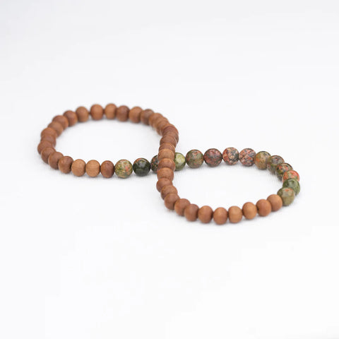 SACRED INDIA - 54 beads Wrist Mala Bracelet