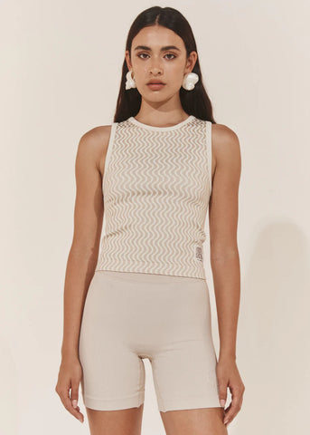WAVY LINES TANK - Pinky & Kamal
