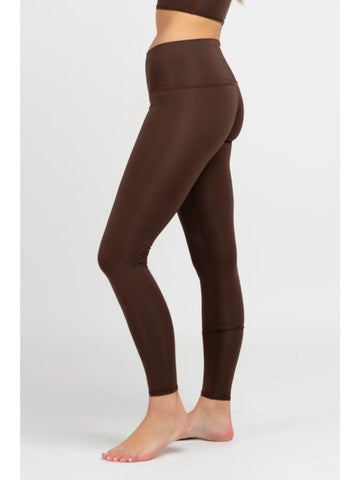 Solid Cocoa Yoga Pants