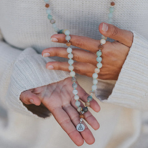 CALM - Amazonite Mala