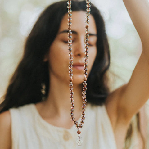 ALIGN & FOCUS - Smokey Quartz Mala