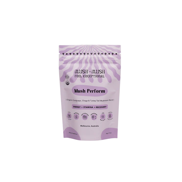 Mush Perform – Cordyceps, Chaga & Turkey Tail Superblend