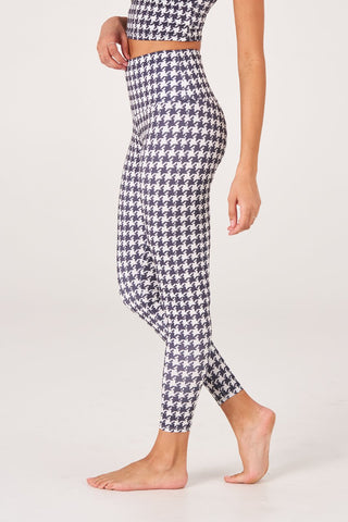 Houndstooth High Rise Leggings