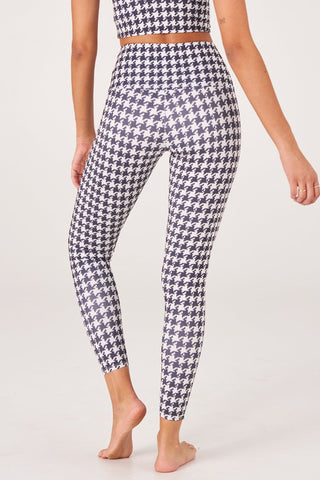 Houndstooth High Rise Leggings