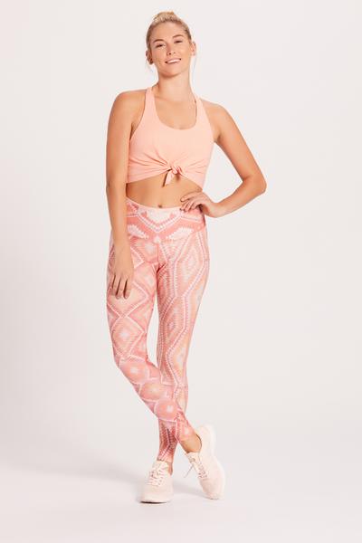 NiyamaSol - Kilim Melon Yoga Leggings