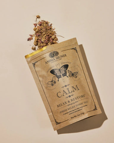 CALM TEA: Stress Relief Tonic Tea, Organic
