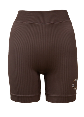 FINE RIBBED BIKER SHORT- Pinky & Kamal