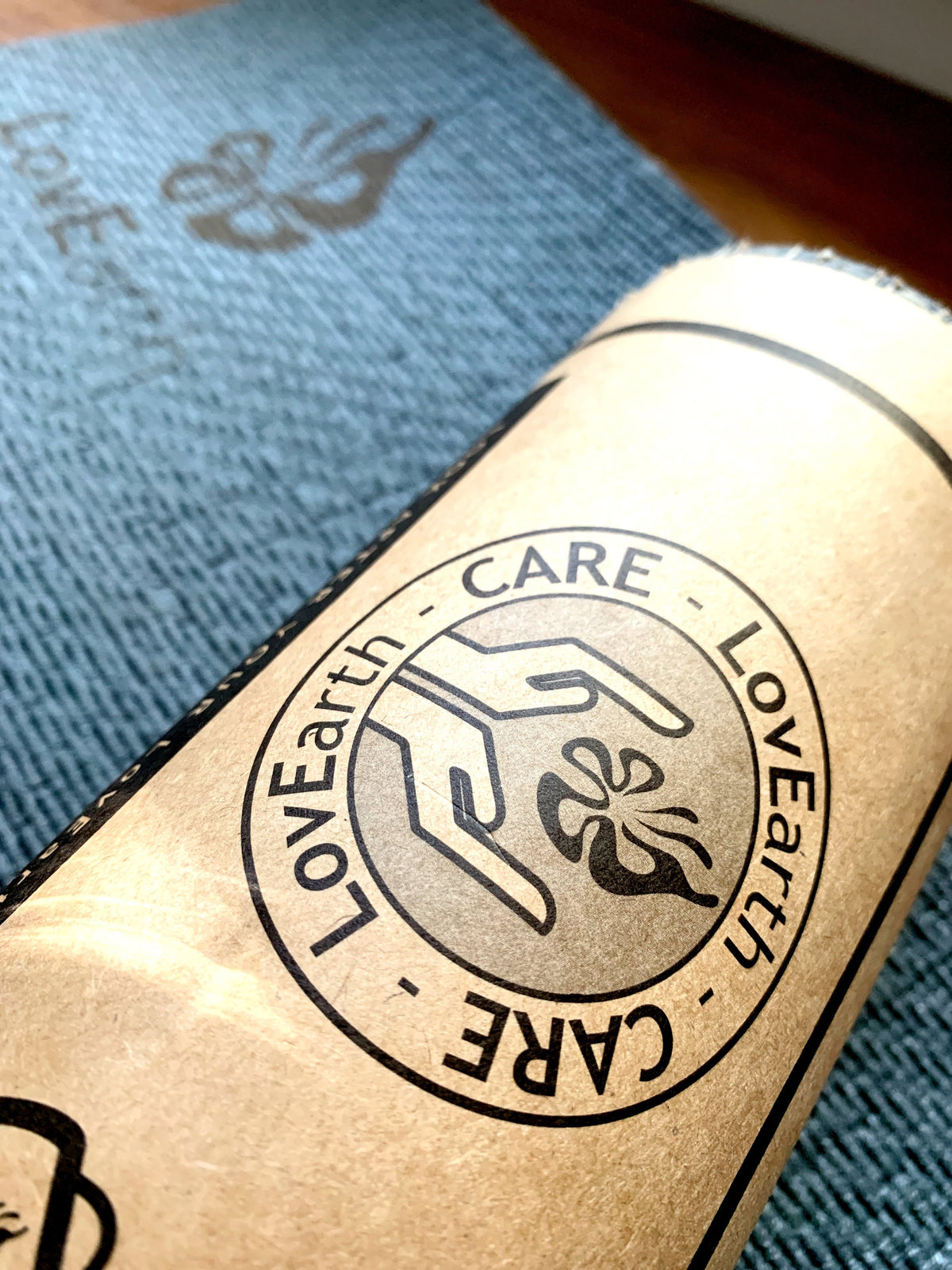 LoveEarth Charcoal Yoga Mat