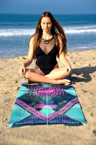 Cosmica Microfiber Yoga Towel