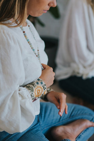 CALM - Amazonite Mala