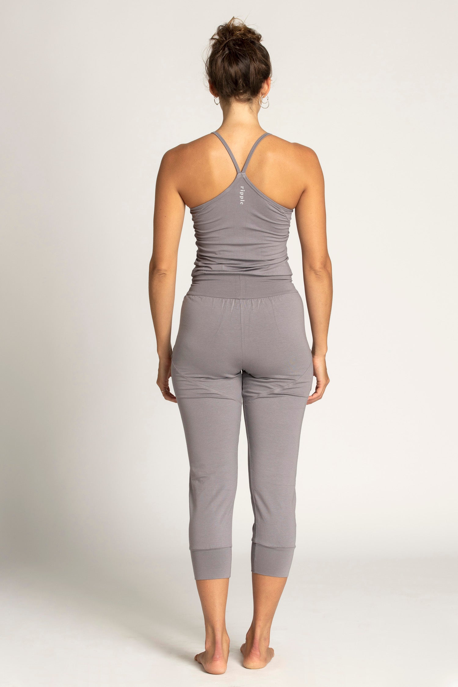 Cropped Yoga Jumpsuit - Blue Night - Women - Yoga Specials