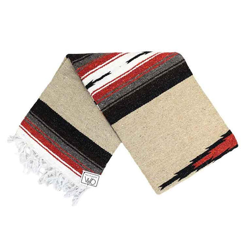 Autumn Earth Baja Multi Diamond Yoga Blanket