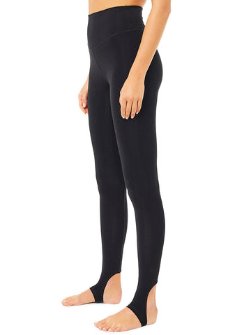 Mandala Yoga Wear - Black Stirrup Leggings