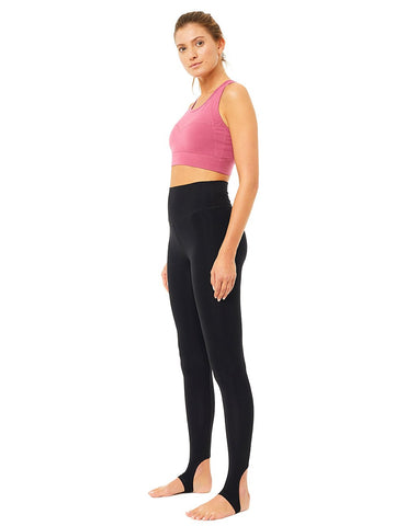Mandala Yoga Wear - Black Stirrup Leggings