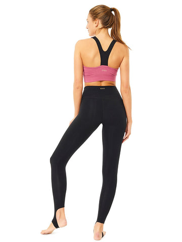 Mandala Yoga Wear - Black Stirrup Leggings