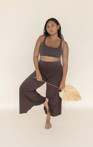 Layla Flares Carob- Indigo Luna