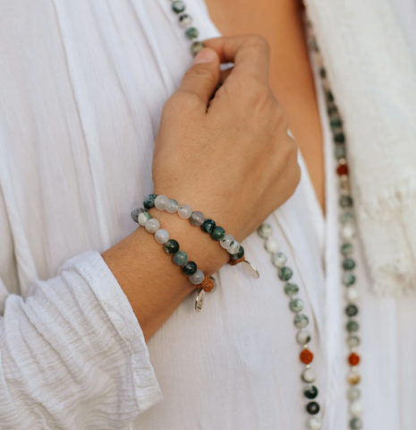 ABUNDANCE - Tree Agate Bracelet