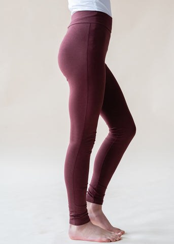 Yogamii - Organic Cotton Lila Leggings
