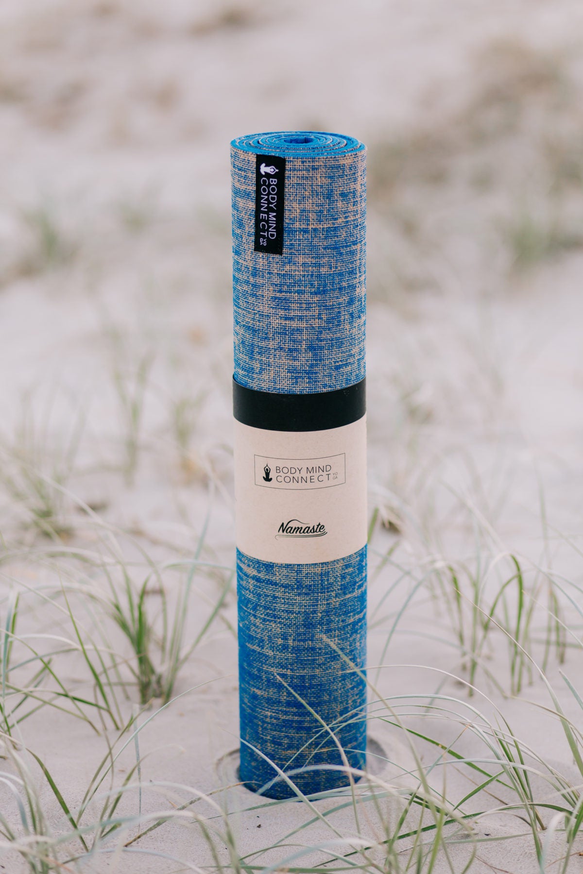 Eco-Friendly Organic Yoga Mat Ocean Blue