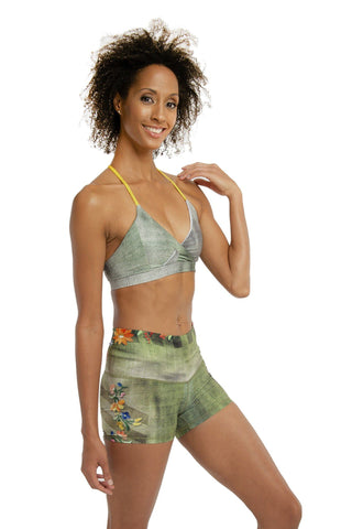 NiyamaSOL Sioux Criss Cross Yoga Crop Top Yoga Bra NiyamaSOL 