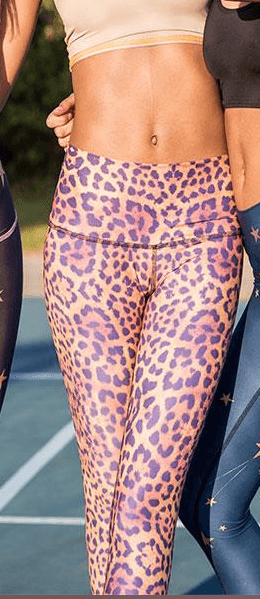 Teeki - Purple Awakening Yoga Pants Leggings Teeki 
