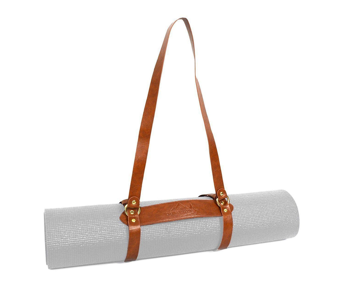 Vegan Leather Yoga Mat Strap Mat strap West Path 