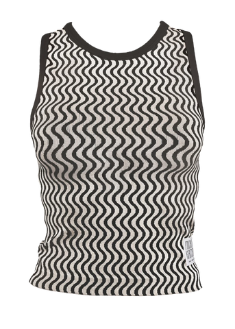 WAVY LINES TANK - Pinky & Kamal
