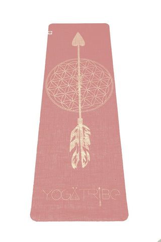 YOGATRIBE Organic Jute 100% Eco Yoga Mat /Coral Mats YogaTribe 