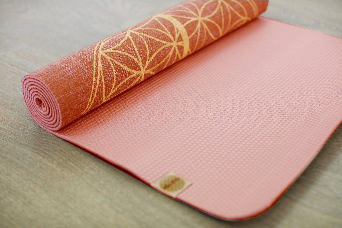 YOGATRIBE Organic Jute 100% Eco Yoga Mat /Coral Mats YogaTribe 