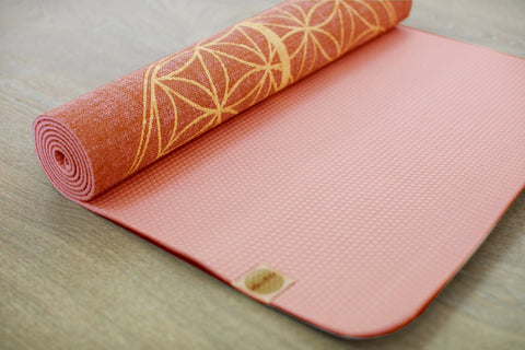 YOGATRIBE Organic Jute 100% Eco Yoga Mat /Coral Mats YogaTribe 