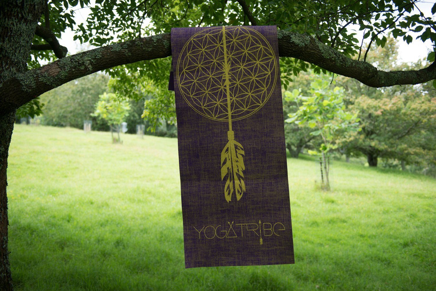 YOGATRIBE Organic Jute 100% Eco Yoga Mat / Petit Chocolat Mats YogaTribe 