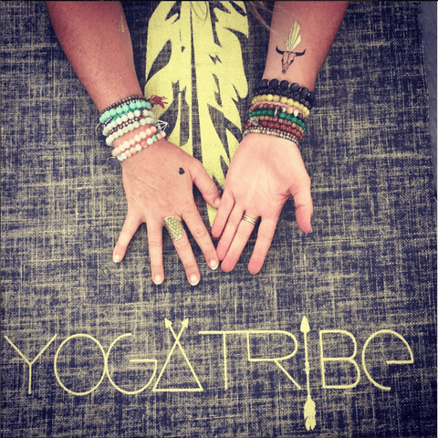 YOGATRIBE Organic Jute 100% Eco Yoga Mat / Petit Chocolat Mats YogaTribe 
