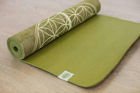 YOGATRIBE Organic Jute 100% Eco Yoga Mat /PISTACHIO Mats YogaTribe 