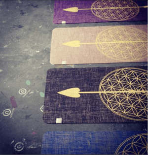YOGATRIBE Organic Jute 100% Eco Yoga Mat /WARM PEACE Mats YogaTribe 