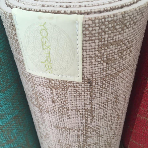 YOGATRIBE Organic Jute 100% Eco Yoga Mat /WARM PEACE Mats YogaTribe 