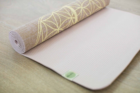 YOGATRIBE Organic Jute 100% Eco Yoga Mat /WARM PEACE Mats YogaTribe 