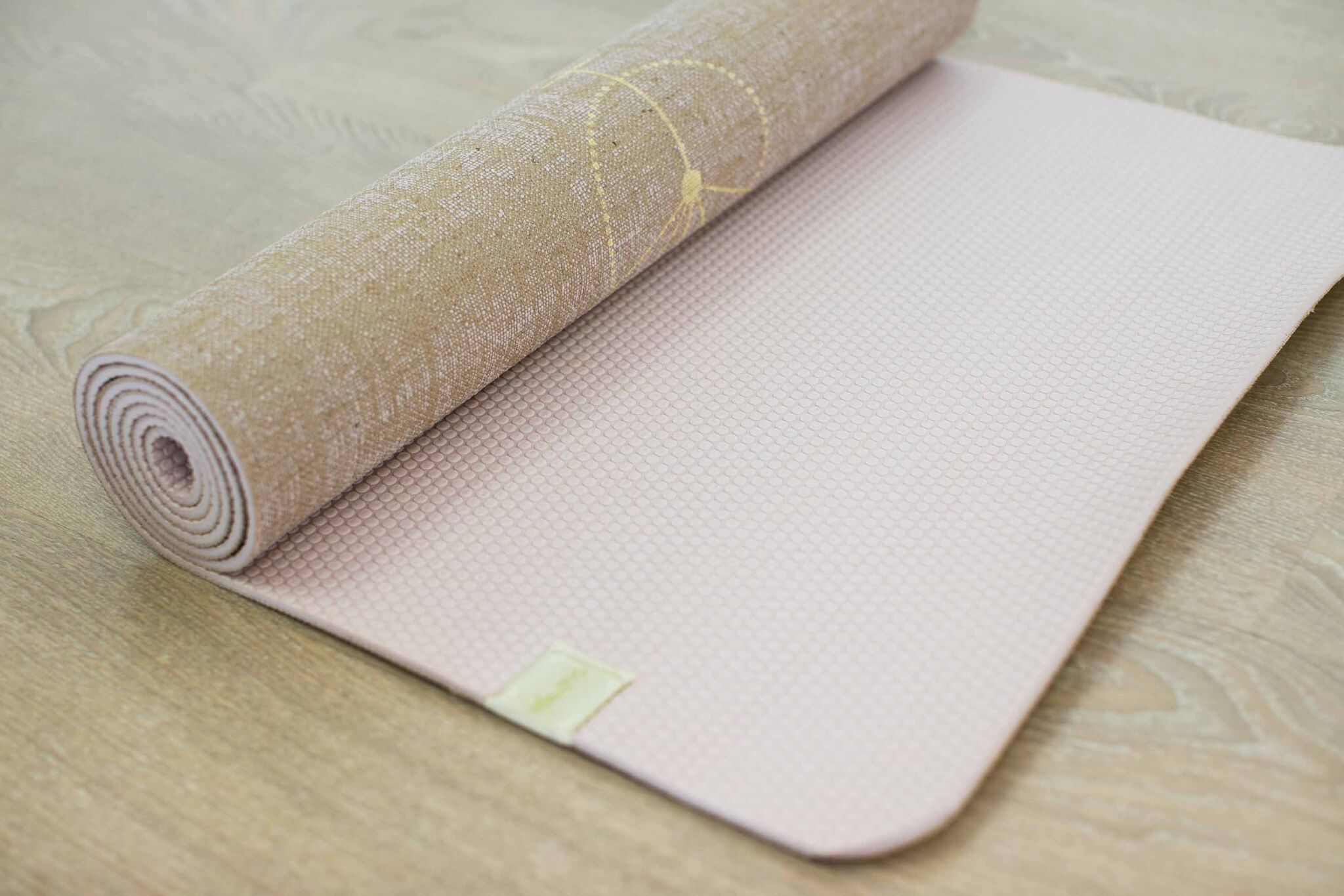 YOGATRIBE Organic Jute 100% Eco Yoga Mat / WARM PEACE METATRON Mats YogaTribe 