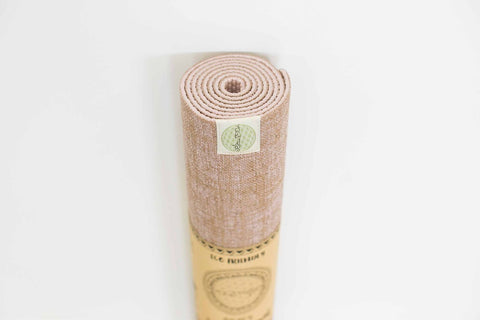 YOGATRIBE Organic Jute 100% Eco Yoga Mat / WARM PEACE METATRON Mats YogaTribe 
