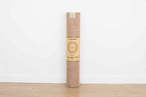 YOGATRIBE Organic Jute 100% Eco Yoga Mat / WARM PEACE METATRON Mats YogaTribe 