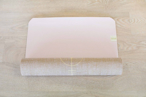YOGATRIBE Organic Jute 100% Eco Yoga Mat / WARM PEACE METATRON Mats YogaTribe 